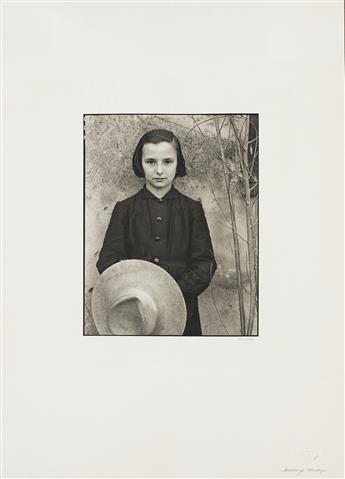 PAUL STRAND (1890-1976) Tailors Apprentice, Luzzara, Italy. 1953; printed 1994 by Sal Lopes.